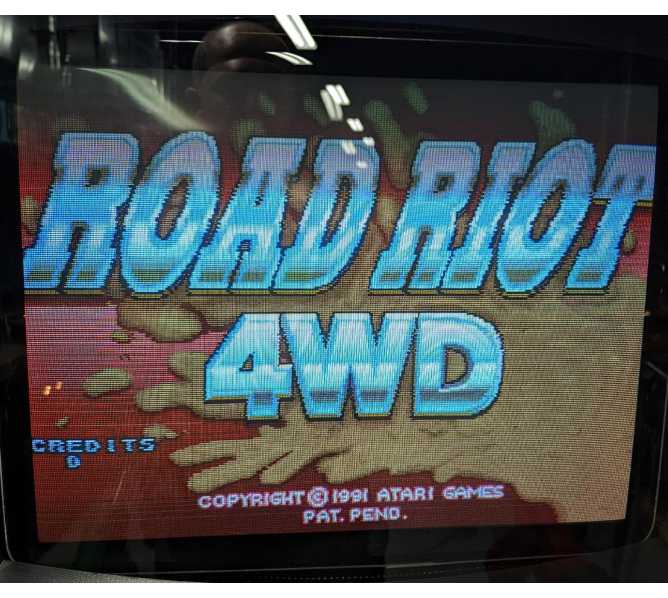 ATARI ROAD RIOT 4WD Arcade Machine Game PCB Printed Circuit Board Set #5668 for sale  