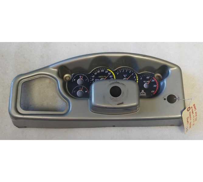 ATARI SAN FRANCISCO RUSH 2049 Arcade Game PLASTIC CONTROL PANEL SHROUD (2150) 