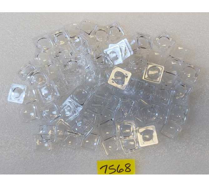 AUTOMATIC PRODUCTS 4000 to 7000 Series Vending Machine CLEAR SQUARE SELECTION BUTTONS #440225 (7568) 