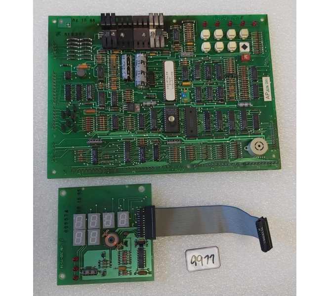 AUTOMATIC PRODUCTS AP7000 Vending Machine CONTROL Bd #91-11-219 & DISPLAY Bd #91-11-220 (9977) 