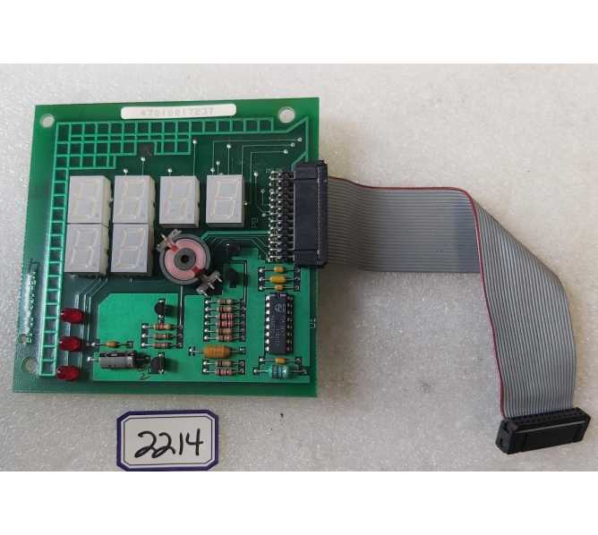 AUTOMATIC PRODUCTS AP7000 Vending Machine DISPLAY Board #91-11-220 (2214)