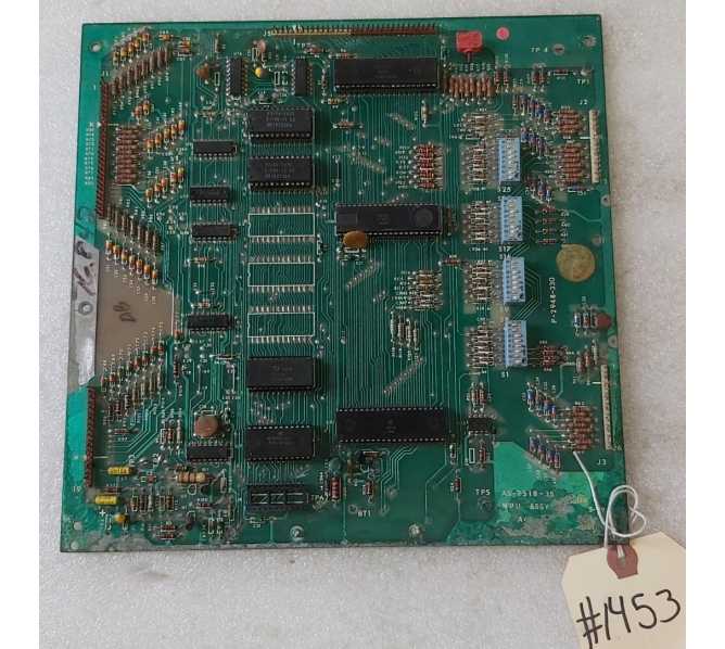 BALLY Arcade Game MPU Assembly Board #AS-2518-35 (1453) 