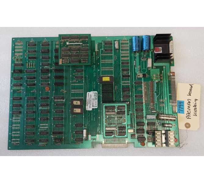 BALLY MIDWAY PAC-MAN PACMAN Arcade Game Board Set #A082-91375-8000 (7799) 