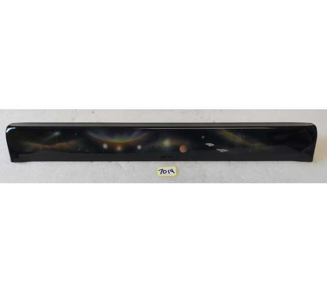 BALLY WILLIAMS ATTACK FROM MARS, STTNG, STAR WARS Pinball CUSTOM AIRBRUSH Lockdown Bar by BILL DAVIS (7014) 