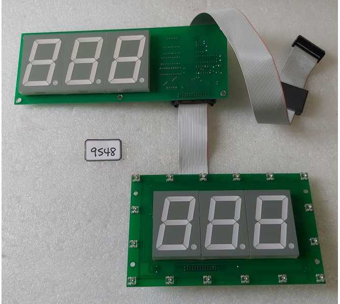 BAYTEK BIG SHOT DELUXE Redemption Arcade Game DISPLAY Boards #9548