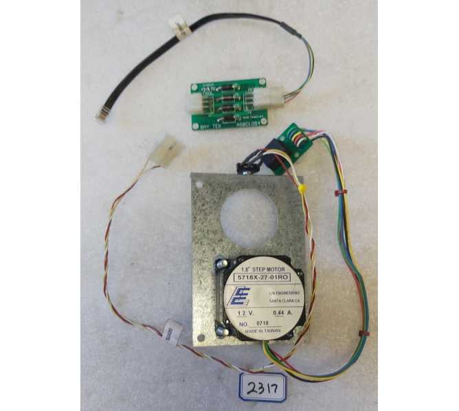 BAYTEK WONDER WHEEL Arcade Game STEP MOTOR w CONTROL Board #A5BD1054 (2317) 