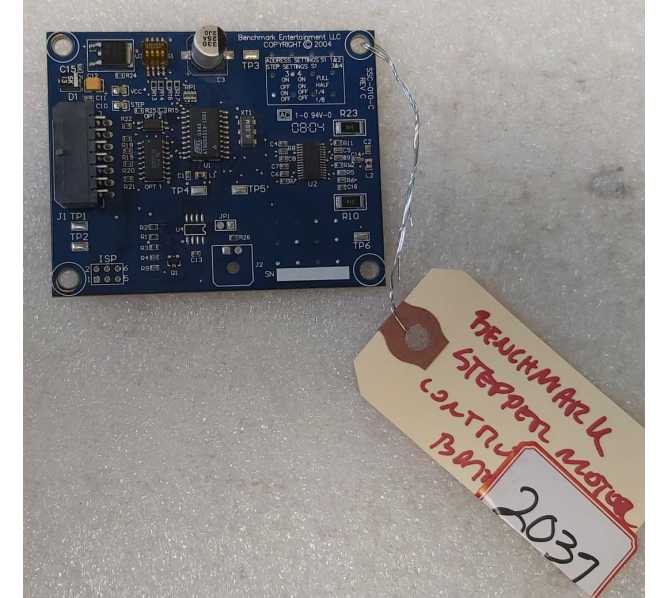 BENCHMARK Redemption Arcade Game STEPPER MOTOR CONTROL Board #2037