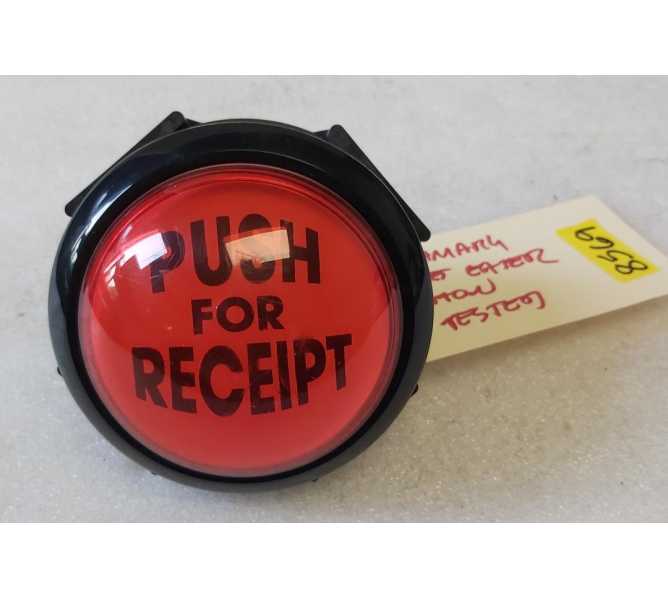 BENCHMARK Redemption Arcade Game TICKET EATER BUTTON #8569 