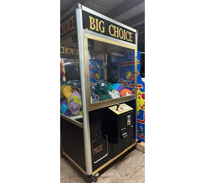 BETSON BIG CHOICE Crane Arcade Machine Game for sale