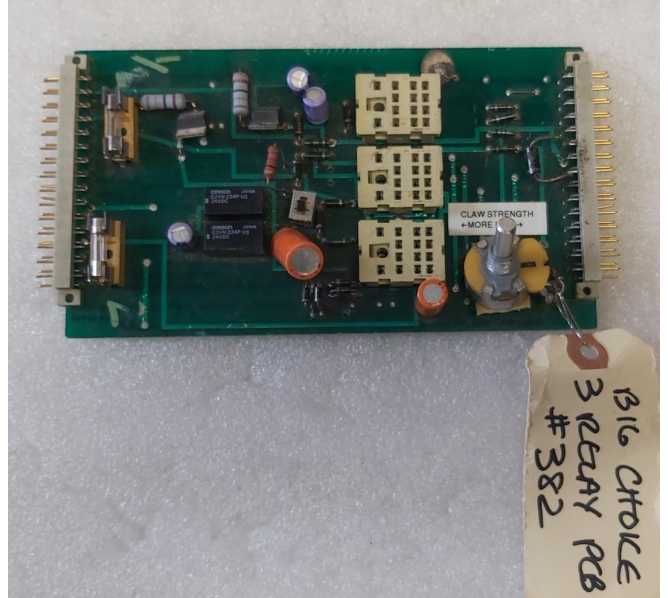 BIG CHOICE Arcade Game 3 RELAY Board (382) 