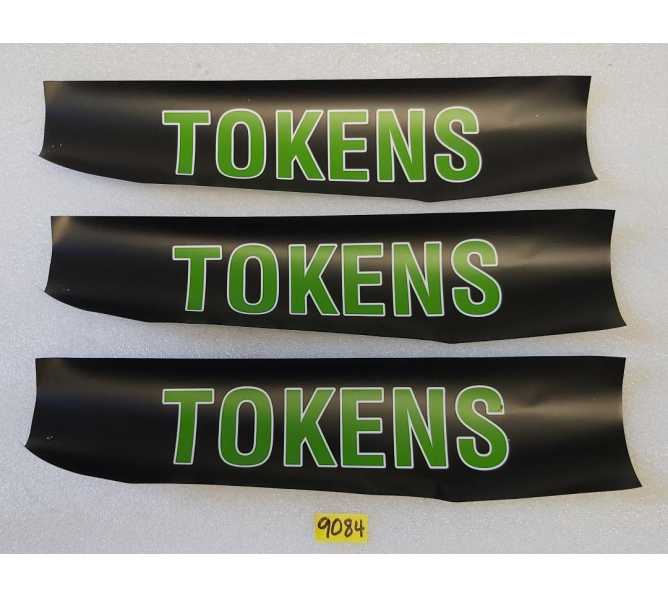 BILL CHANGER Machine TOKEN Decals #9084 