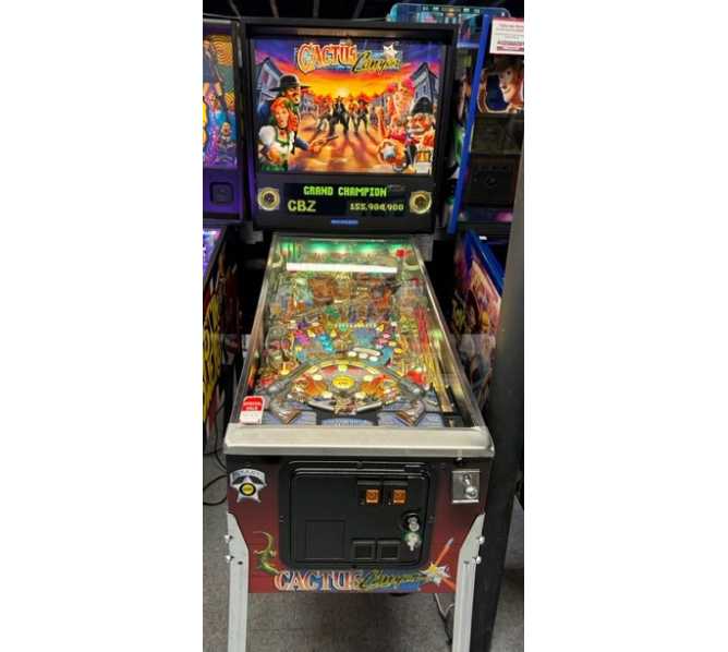 CHICAGO GAMING CACTUS CANYON SE REMAKE Pinball Machine for sale 