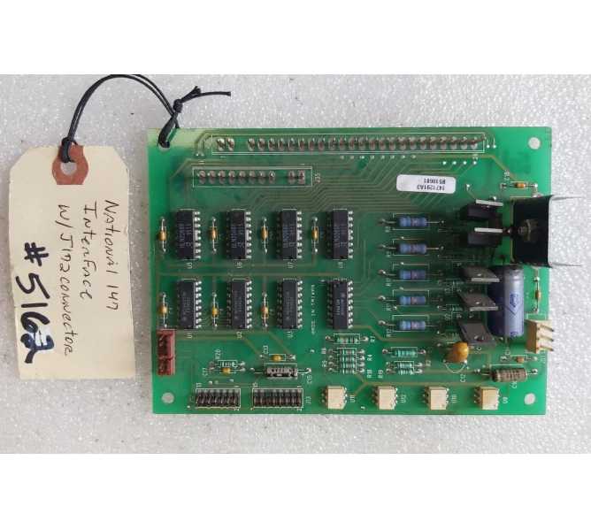 CRANE NATIONAL 147 SNACK MAIN CONTROL Board w J172 connector #1471291A3 (5162) 