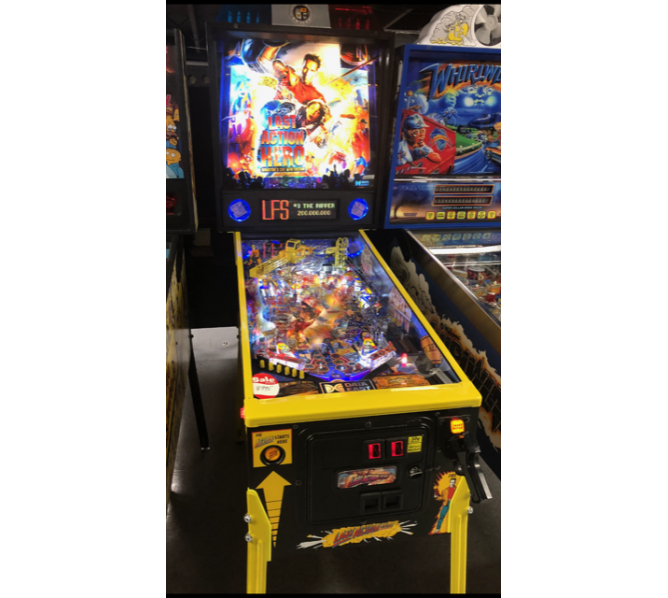 DATA EAST LAST ACTION HERO Pinball Machine Game for sale 