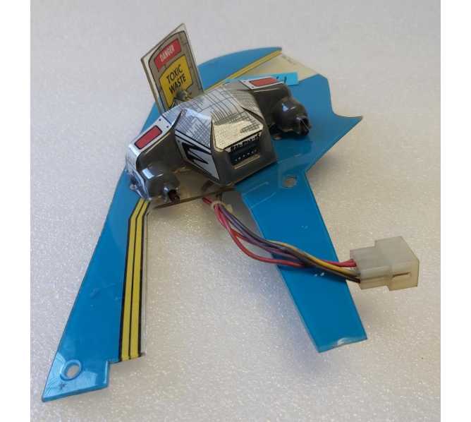 DATA EAST ROBOCOP Pinball Machine Game DANGER TOXIC WASTE Plastic Assy #830-5406-16 & #830-5406-08 (5574) 