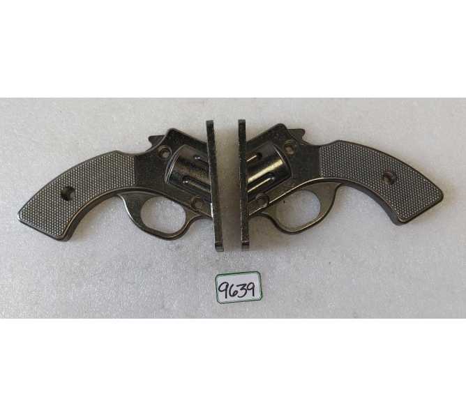 DIRTY HARRY, INDIANA JONES Pinball Machine BALL LAUNCH GUN HANDLE Set #21-6692 LEFT & RIGHT (9639)