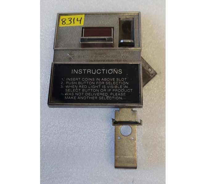DIXIE NARCO EARLY 360 368 501 METAL COIN INSERT RETURN BEZEL #8914