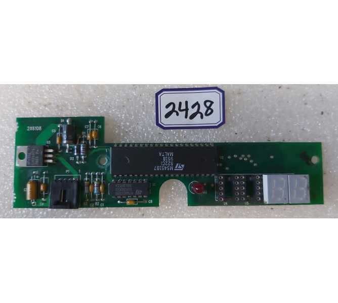 DIXIE NARCO Vending Machine DIGITAL DISPLAY Board (2428) 
