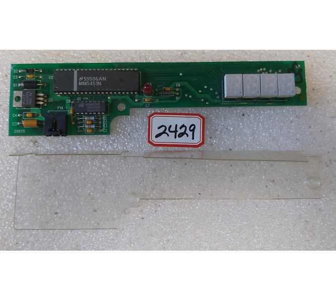 DIXIE NARCO Vending Machine DN 522 DIGITAL DISPLAY Board (2429)