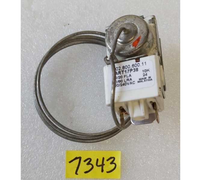 Dixie Narco DN5000 Vending Machine DEFROST THERMOSTAT #7343 
