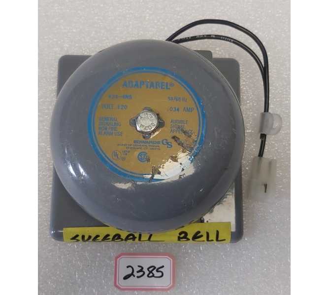 Edwards Signaling Devices ADAPTABEL Signaling Bell, 4in., 120VAC #434-4N5 (2385)