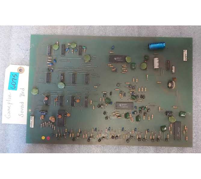 GAME PLAN Pinball SOUND Board (6075)