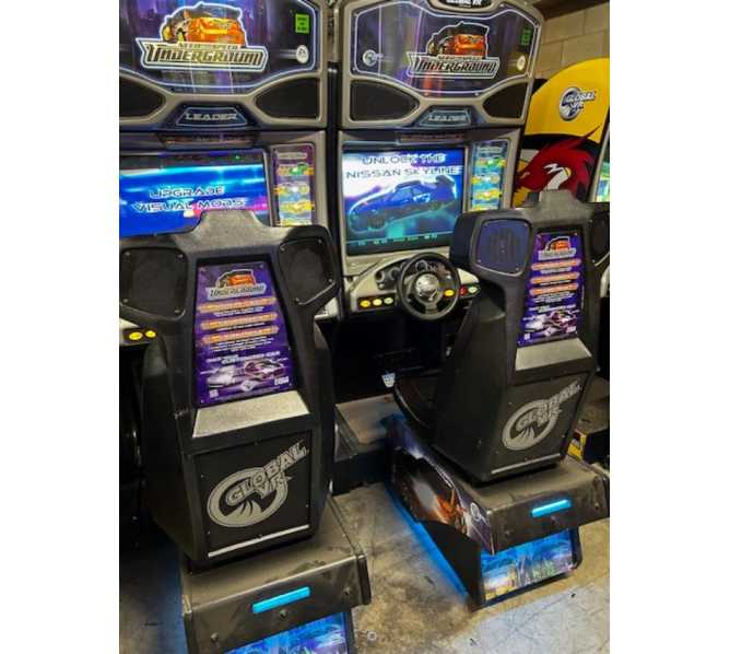 GLOBAL VR NEED FOR SPEED UNDERGROUND Arcade Game for sale 