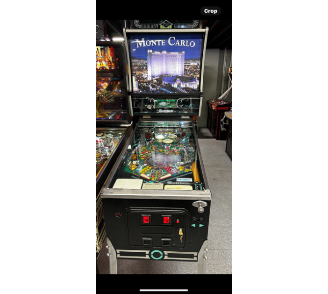 GOTTLIEB MONTE CARLO Pinball Machine for sale  