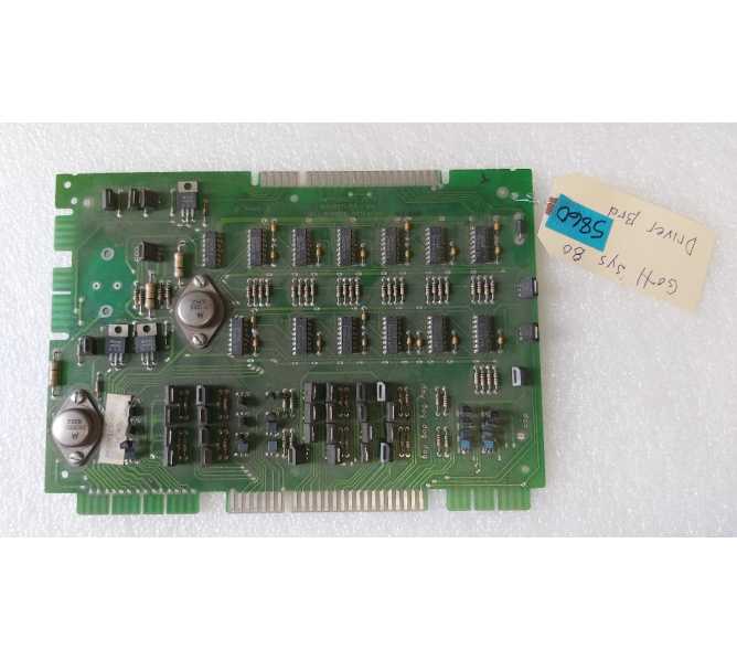 GOTTLIEB SYSTEM 80 Pinball DRIVER Board #5860 