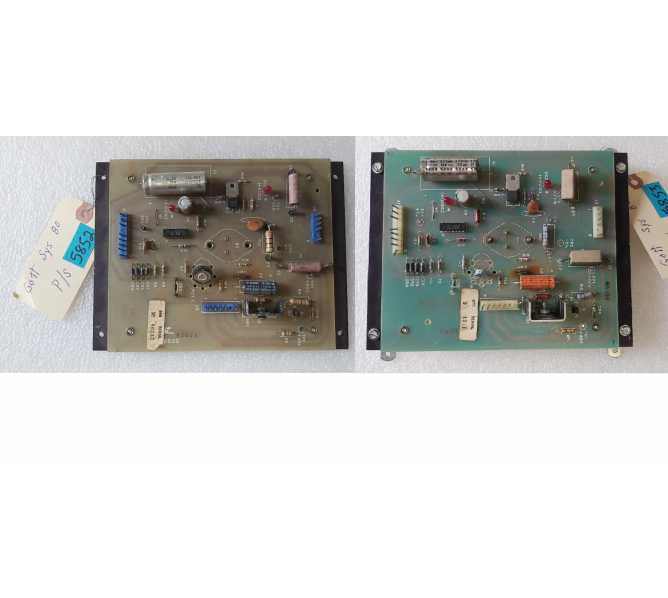GOTTLIEB SYSTEM 80 Pinball POWER SUPPLY Board #B-19694 (5852 & 5853)  