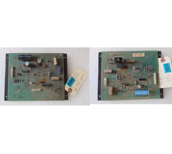 GOTTLIEB SYSTEM 80 Pinball POWER SUPPLY Board #B-19694 (5854 & 5855) 