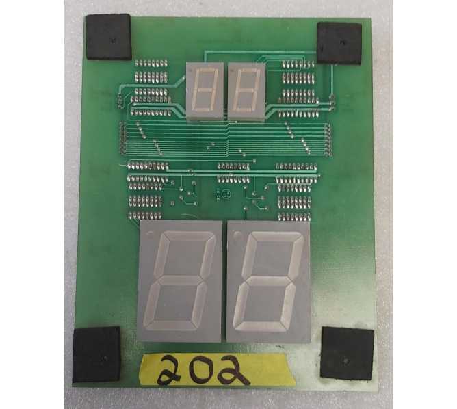 GRAYHOUND ELECTRONICS Arcade Game DISPLAY Board #202 