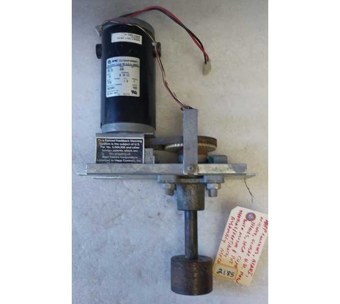 HAPP - ATARI, MIDWAY, GLOBAL VR, RAW THRILLS, SEGA Steering Feedback Assembly w Motor (2185) 