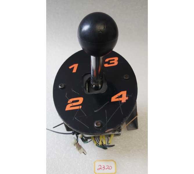 HAPP Arcade Game 4 Speed Shifter w wiring (CRUIS'N EXOTICA & Others) (2320)