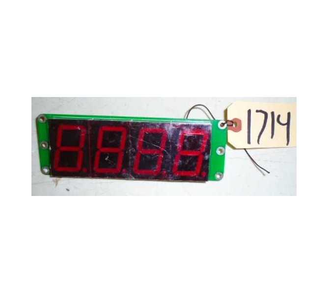 Jennison Entertainment Technologies HOLLYWOOD REELS Redemption Game DISPLAY Board #SEG-18046 (1714)  