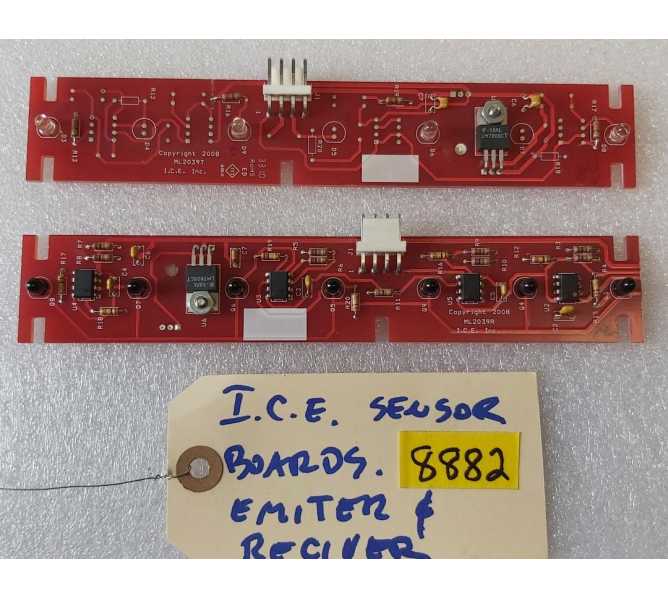 ICE Arcade Game TRANSMITTER #ML2039T & RECEIVER #ML2039R Boards (8882) 