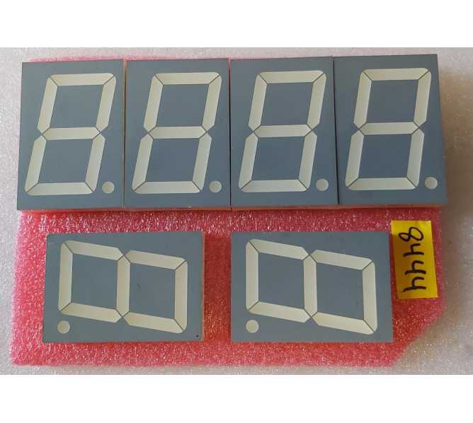 ICE MAJOR LEAGUE BASEBALL Arcade Game DISPLAY Boards - Lot of 6 #8444 