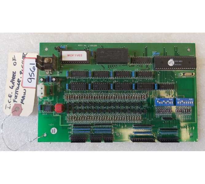 ICE WHEEL OF FORTUNE PUSHER Arcade Game MAIN Board #130608 (9561) 
