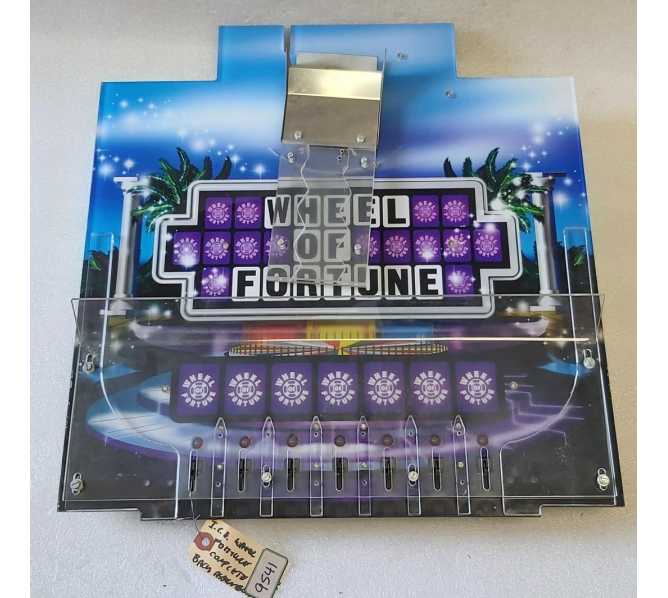ICE WHEEL OF FORTUNE Pusher Arcade Game COMPLETE PLAYFIELD ASSEMBLY #9541