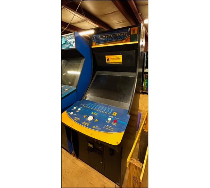 INCREDIBLE TECHNOLOGIES SILVER STRIKE BOWLING Arcade Game for sale