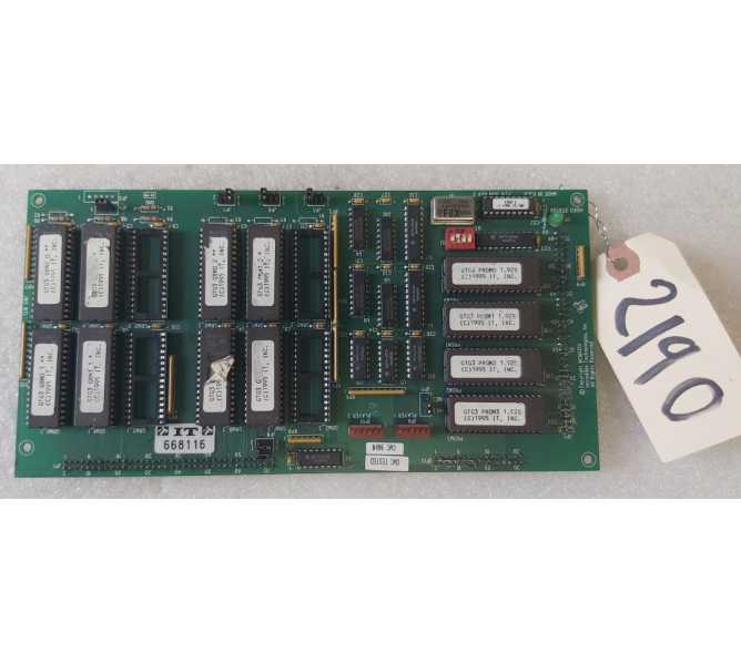 IT Golden Tee Golf '95 Arcade Game ROM Board #1069 (2190) 