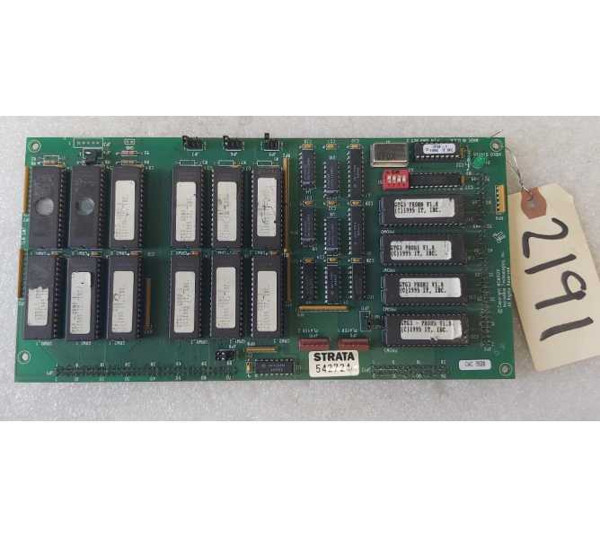 IT Golden Tee Golf '95 Arcade Game ROM Board #1069 (2191) 