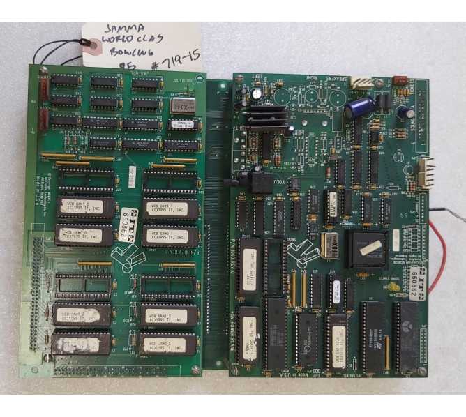 IT WORLD CLASS BOWLING 95 Arcade Game Boards #719-15