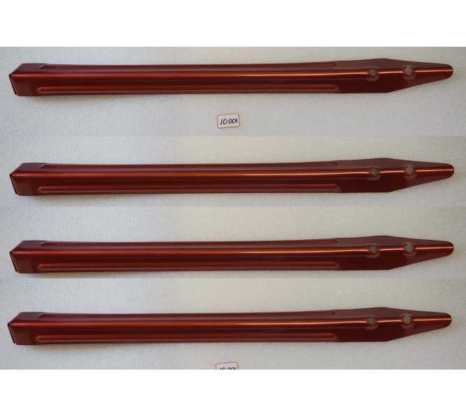 JERSEY JACK GUNS 'N ROSES Pinball Machine SET of 4 RED LEGS #10001 