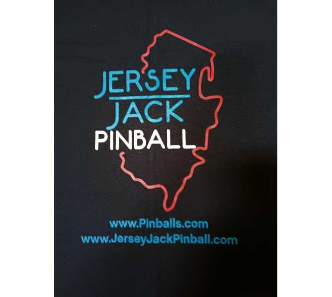 JERSEY JACK PINBALL Original Promotional LOGO T-Shirt