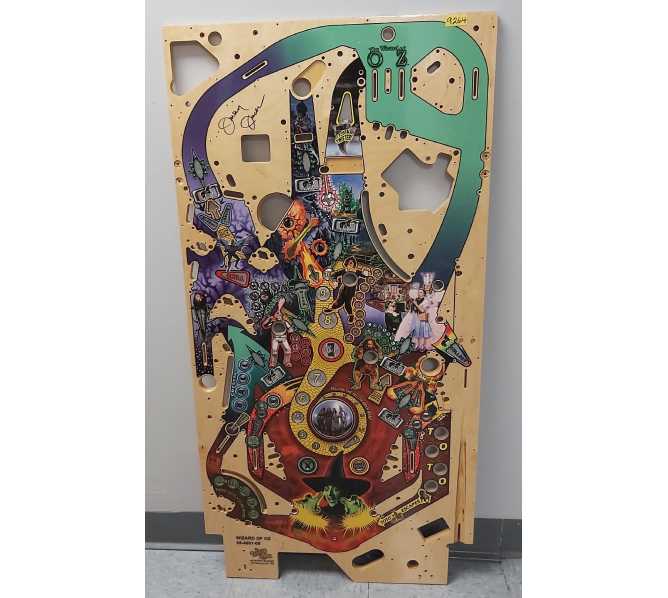 JERSEY JACK PINBALL WIZARD OF OZ WOZ Pinball Machine Playfield Production Reject #9264 