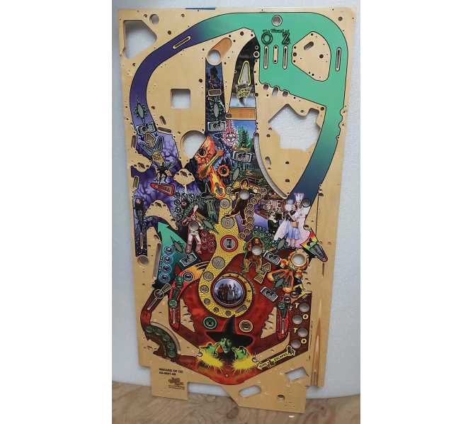 JERSEY JACK PINBALL WIZARD OF OZ WOZ Pinball Machine Production Reject Playfield #05-4001-00 (4) 