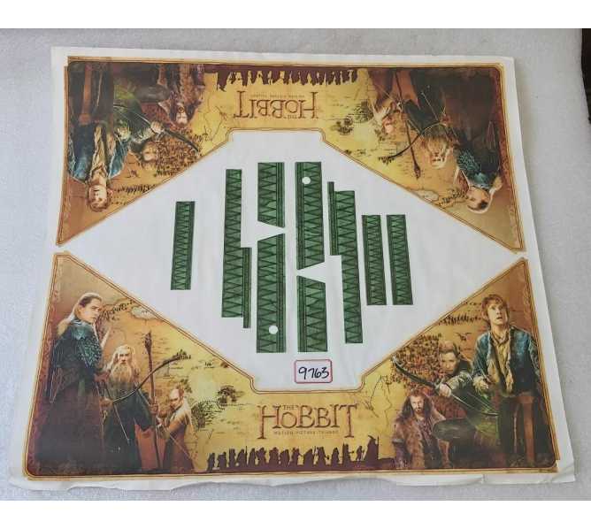 JJP THE HOBBIT Pinball Machine INCOMPLETE DECAL Set #9763 