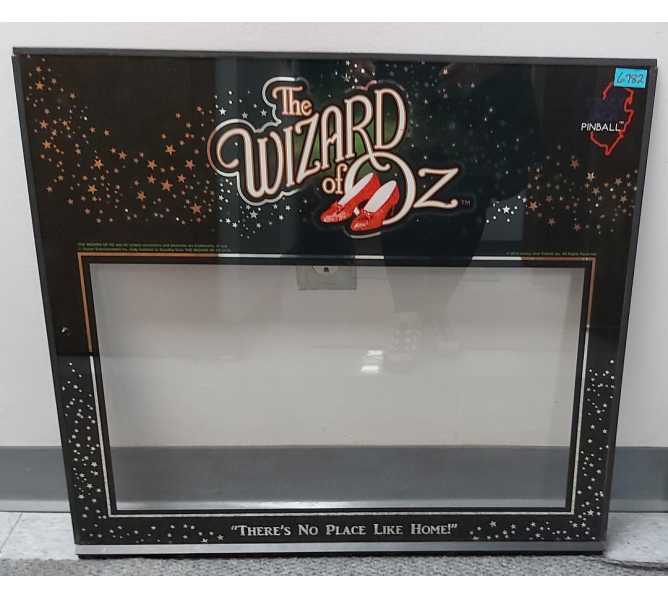 JJP WIZARD OF OZ Pinball Machine Backglass Backbox Artwork #60-0003-02 (6782) PRODUCTION REJECT