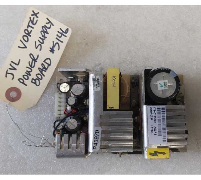 JVL VORTEX Arcade Game PCB POWER SUPPLY Board (5146) 